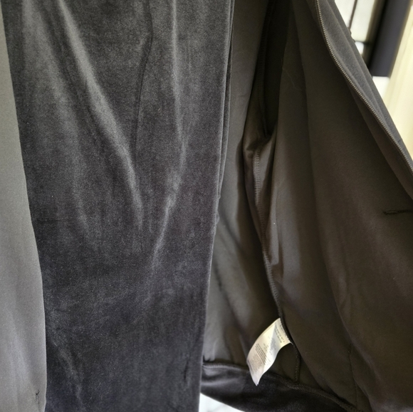 Mitza 2 piece black velour lounge set size XL New! B.young - Picture 11 of 13